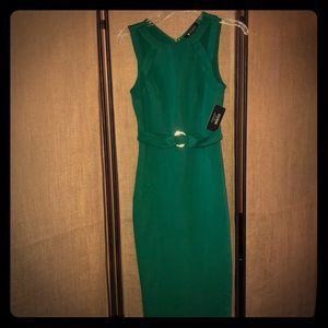 Guess size 6 green dress